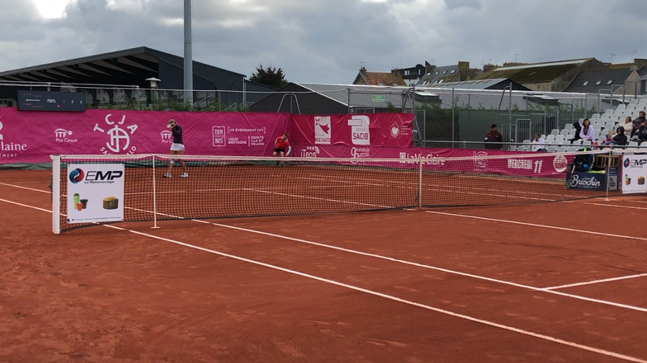 La balle de match de la finale de l’Open de tennis