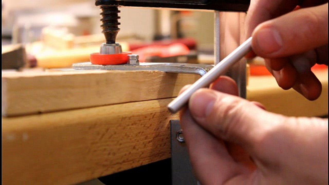 Weingläserlampe - winkel biegen