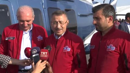 Cumhurbaşkanı Yardımcısı Oktay, Teknofest İstanbul Alanda Gazetecilerin Sorularını Cevapladı