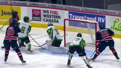 Prince Albert Raiders 3 at Regina Pats 1