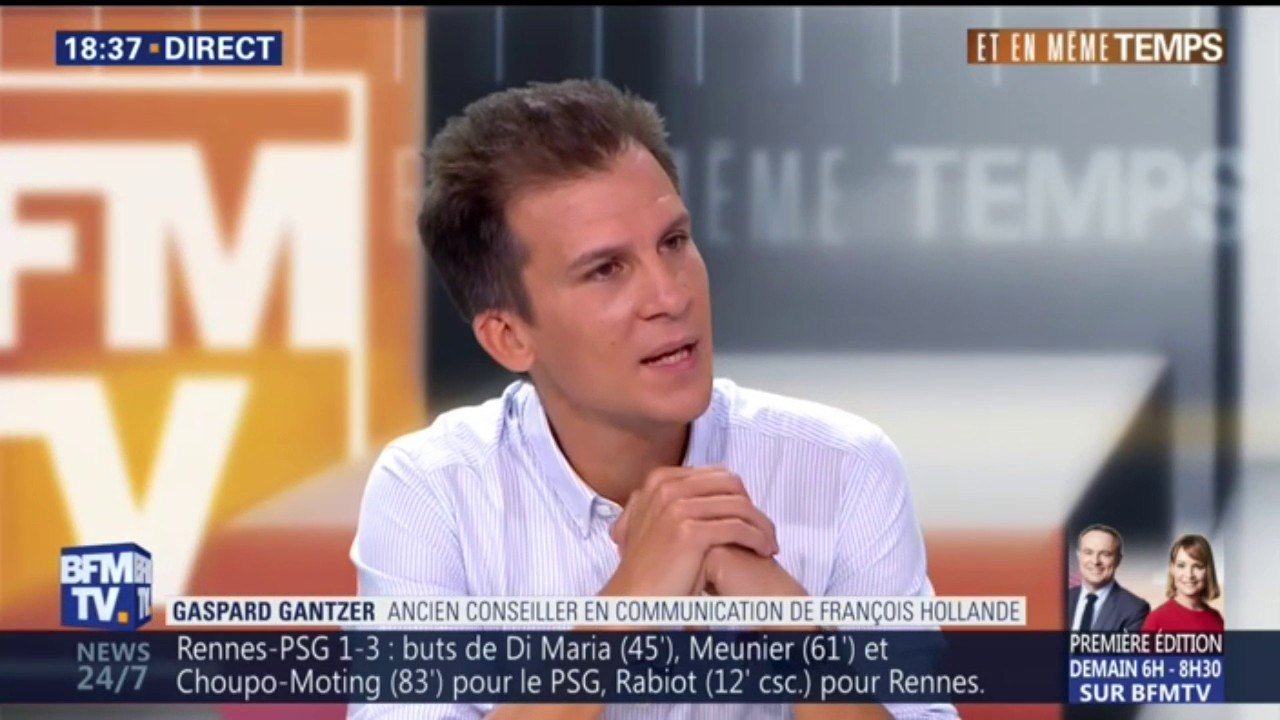 "J'ai pas mal d'idées sur le Grand Paris, la culture, l'amélioration des services publics", se défend Gaspard Gantzer