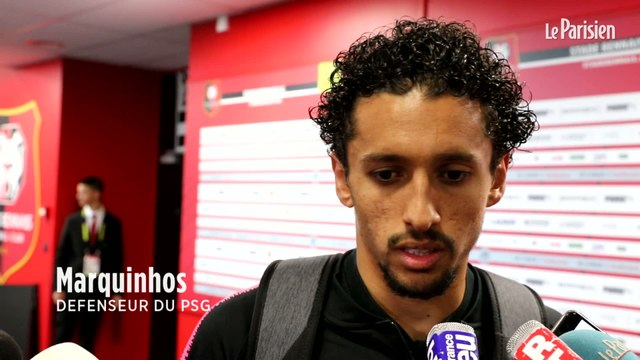 Rennes - PSG (1-3) : « Le plus important c'était de rebondir », estime Marquinhos