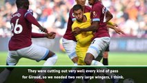 Sarri admits Hazard struggled in West Ham draw