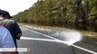 Fish Carried By Hurricane Florence Flood Waters End Up On Interstate