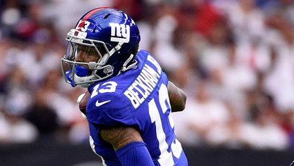 OBJ makes 21-yard sideline catch between two defenders