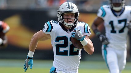 McCaffrey zooms past Bengals defense for 45-yard gain