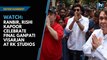 Ranbir, Rishi Kapoor celebrate final Ganpati Visarjan at RK Studios