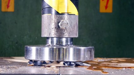 Crushing FLEX TAPE with Hydraulic Press | in 4K!