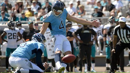 Ryan Succop misses a 48-yard FG as the half expires
