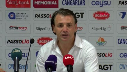 Spor Antalyaspor - Demir Grup Sivasspor Maçının Ardından