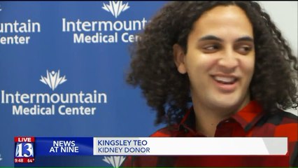 Utah Man Receives Kidney from Wife`s Coworker