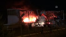 Germencik'te süt ürünleri işleme tesisindeki yangın kontrol altına alındı (3) - AYDIN