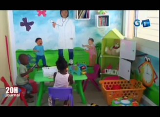 RTG/le centre de santé de Nzeng Ayong a maintenant un parc d’atraction  pour enfant