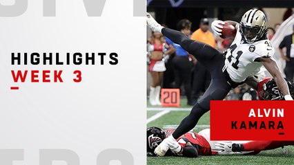 Alvin Kamara's most incredible plays | Week 3