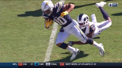 Austin Ekeler cuts through defense on 32-yard run