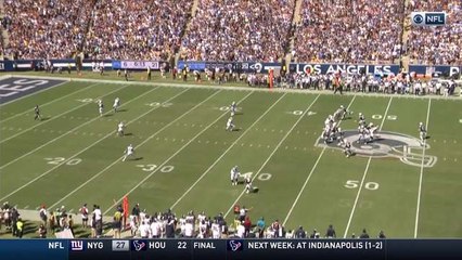 Keenan Allen attempts to be QB on failed trick play