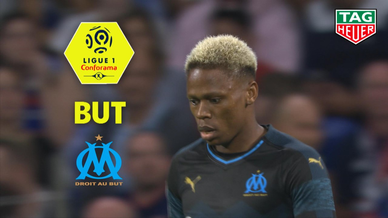 But Clinton NJIE (82ème) / Olympique Lyonnais - Olympique de Marseille - (4-2) - (OL-OM) / 2018-19
