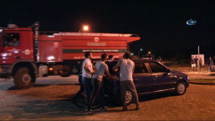 Aydın’daki fabrika yangını uzun uğraşlar sonucu kontrol altına alındı