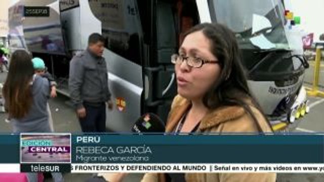Llega cuarto vuelo de repatriados venezolanos desde Perú
