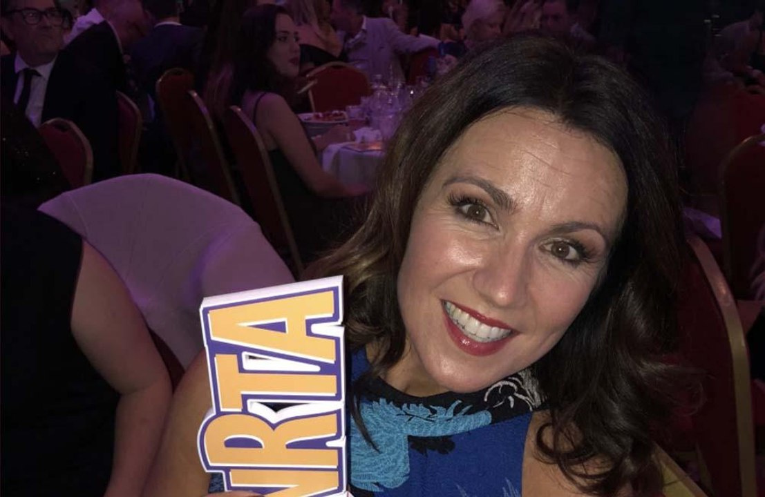 Susanna Reid wins big at National Reality TV Awards