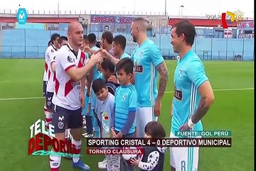 ¡Imparable!: Sporting Cristal golea a Municipal y sigue puntero en la tabla