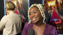 Cynthia Erivo Sings Her Way Onto The Red Carpet For 'Bad Times at the El Royale'