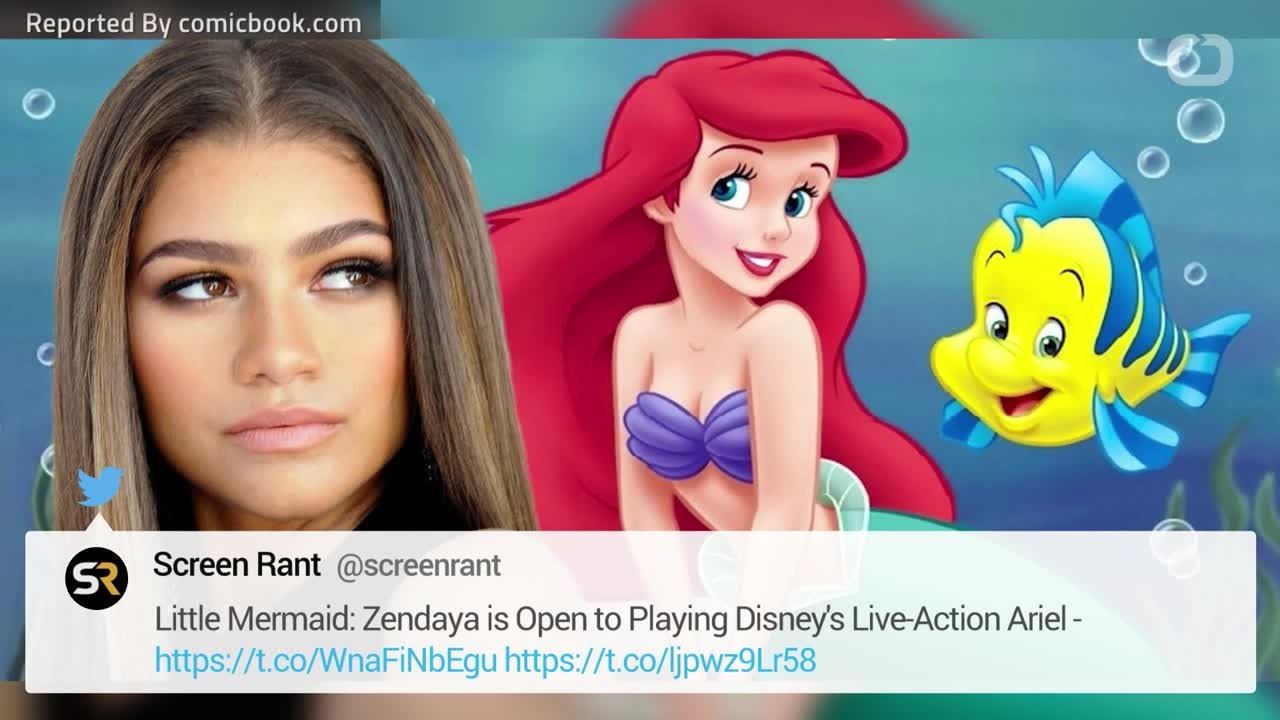 Will Zendaya Play Ariel in Live-Action Little Mermaid Movie?