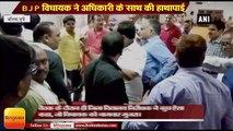 UP News II BJP MLA Surendra Singh’s supporters heckle District School Inspector during meetin