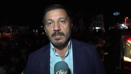 Köy halkının sinema keyfi