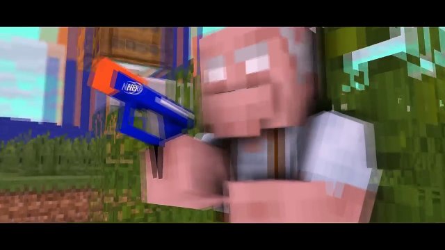 Monster School : NERF WAR CHALLENGE SNIPER VS SLENDRINA GRANDPA , BALDI'S - Minecraft Animation