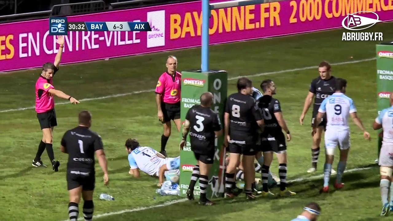 Résumé de la rencontre Bayonne [vs] Aix-en-Provence