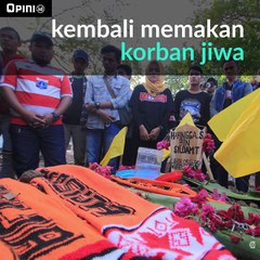 #1MENIT | Lagi, Pengeroyokan Suporter di Liga