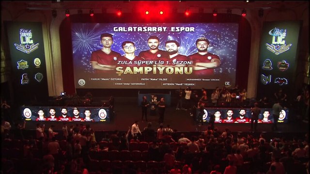 Zula Süper Lig’inin şampiyonu Galatasaray Espor