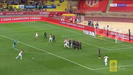 Aksi Terbaik Falcao Saat Lawan Nimes