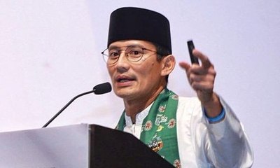 Sandiaga Sesalkan SBY “Walk Out” di Kampanye Damai 2019