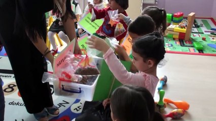 Hayvan sevgisini aşılamak için çocuklara 'kedi maması' dağıtıldı - TOKAT