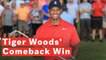 Tiger Woods Wins Tour Championship For First PGA Victory Since 2013