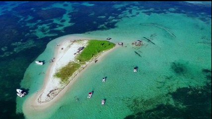 La Guadeloupe vue du ciel