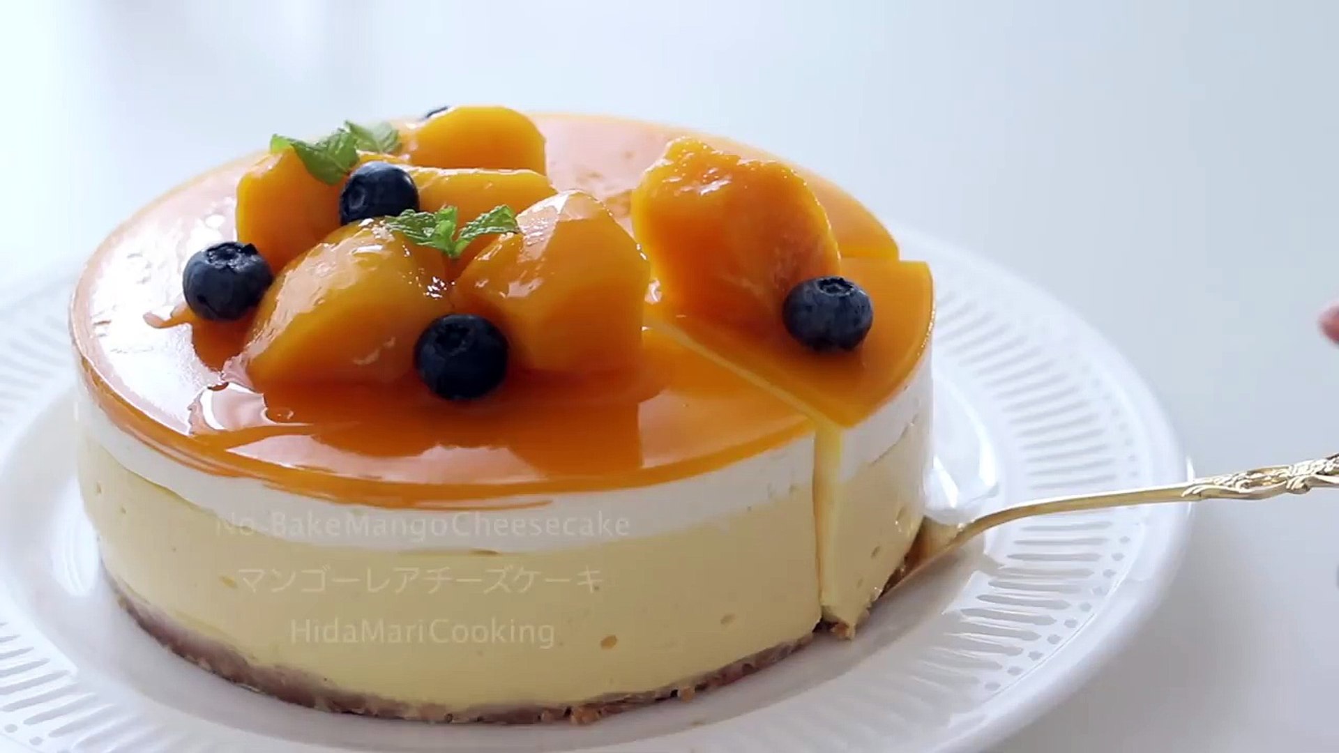 No-Bake Mango Cheesecake - Video Dailymotion