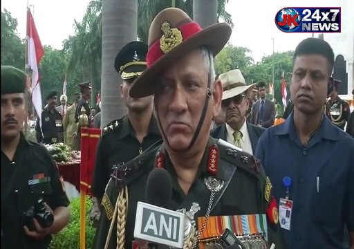 Terrorism and peace talks can't take place together Bipin Rawat on Indo-Pak talks