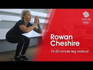 Rowan Cheshire leg workout | Workout Wednesday