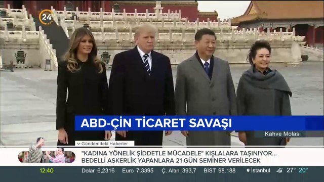 ABD-Çin ticaret savaşı