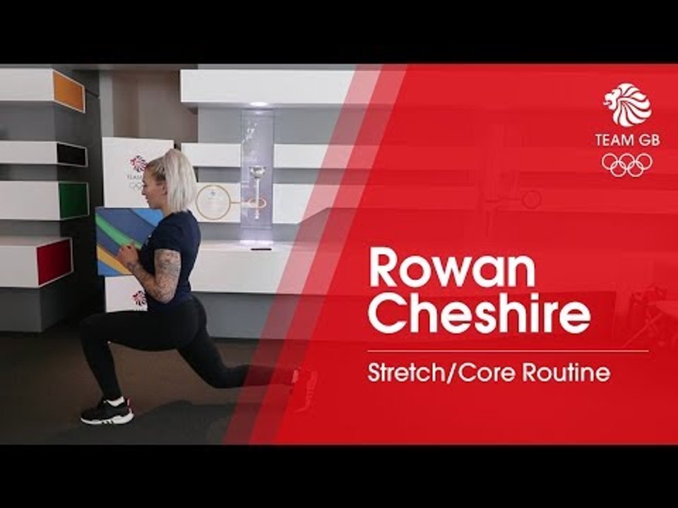 Rowan Cheshire stretch routine | Workout Wednesday