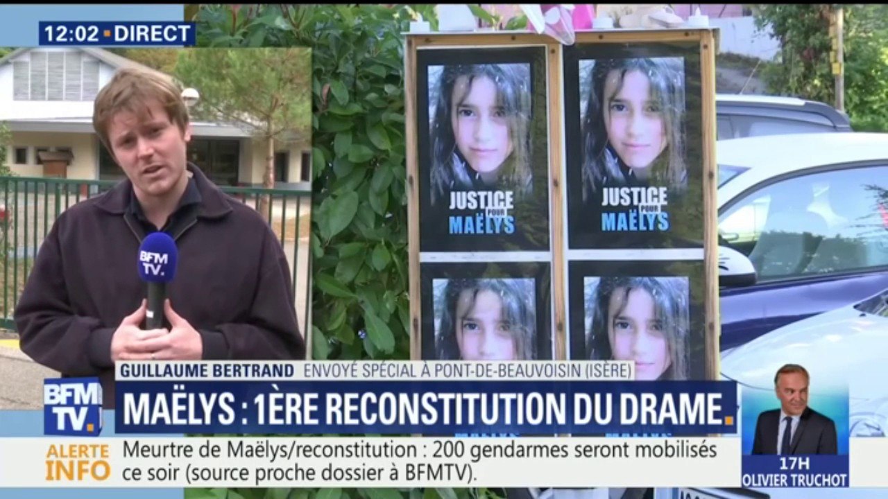 Les parents de Maëlys et Nordahl Lelandais présents lors de la première reconstitution ce soir