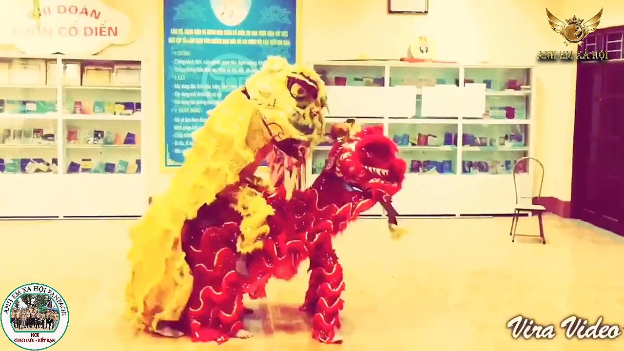 màn biểu diễn lân sư rồng