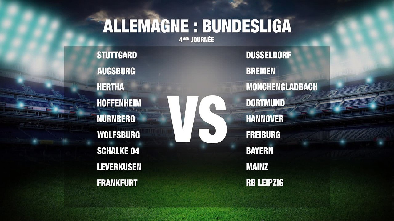 Football: Allemagne rencontre - Bundesliga