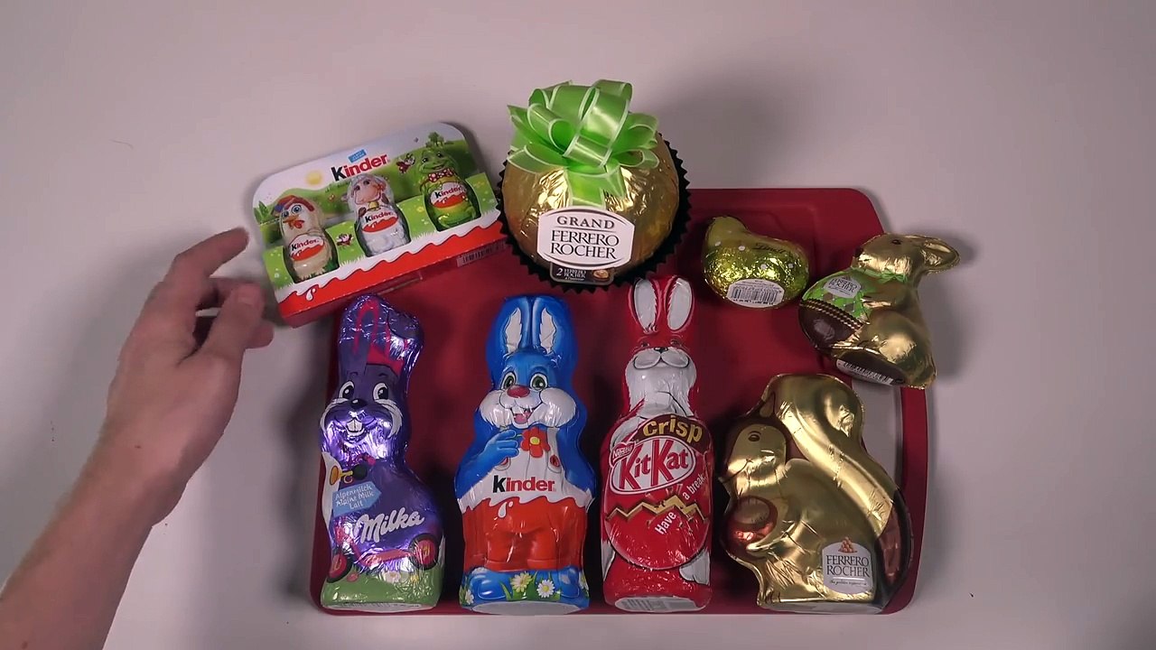 [CHOCOLAT] Chocolats de Pâques Ferrero Rocher XXL, Kinder... - Studio Bubble Tea Food easter eggs