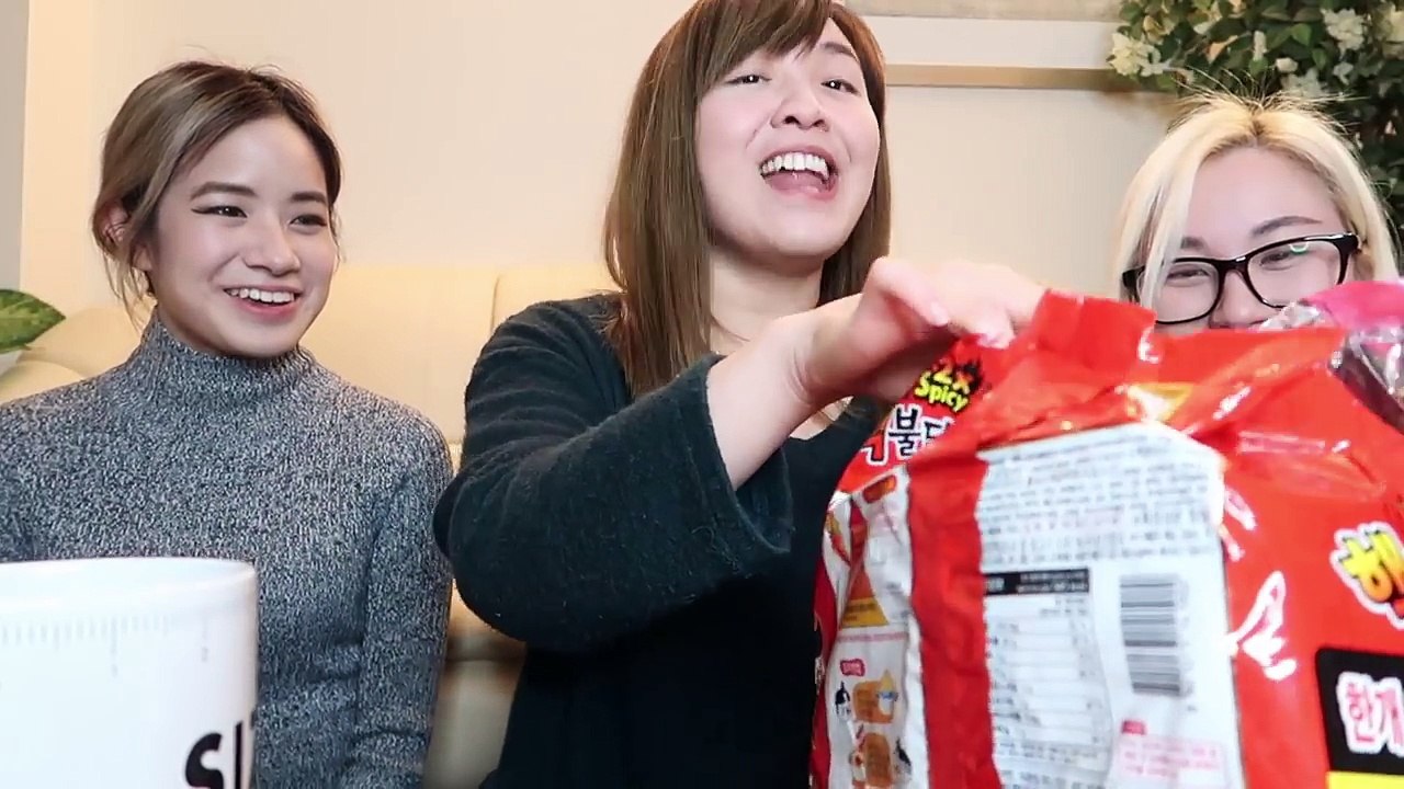 Extra Spicy Noodle Challenge!!   Unboxing some Japan stuff