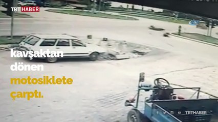 Çanakkalede büyük kaza ucuz atlatıldı