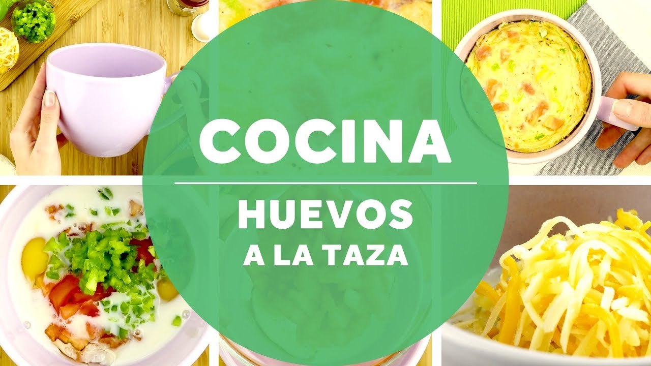 Cómo preparar huevos revueltos a la taza